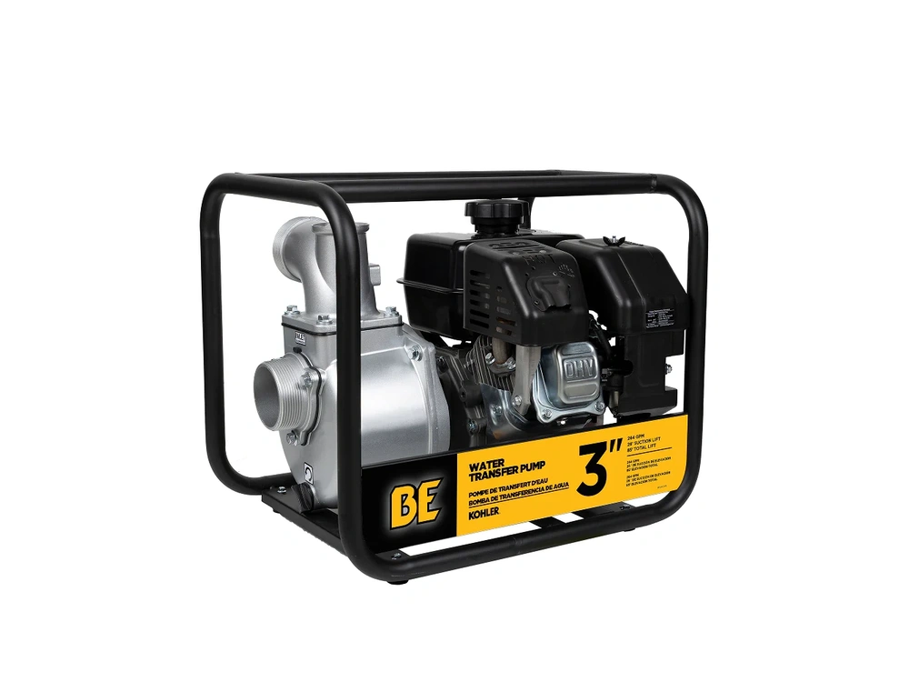 2026 BePower WP3065K 3" Water Transfer Pump with Kohler SH270 Engine alt