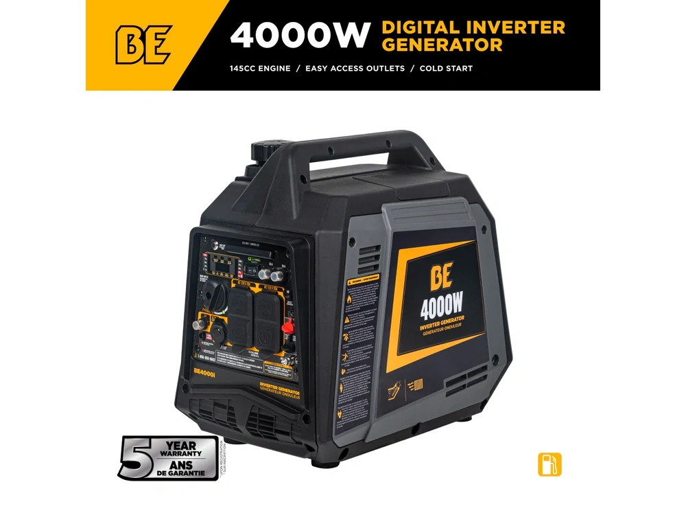 2026 BePower BE4000I 4,000 Watt Digital Inverter Generator - BE4000I alt