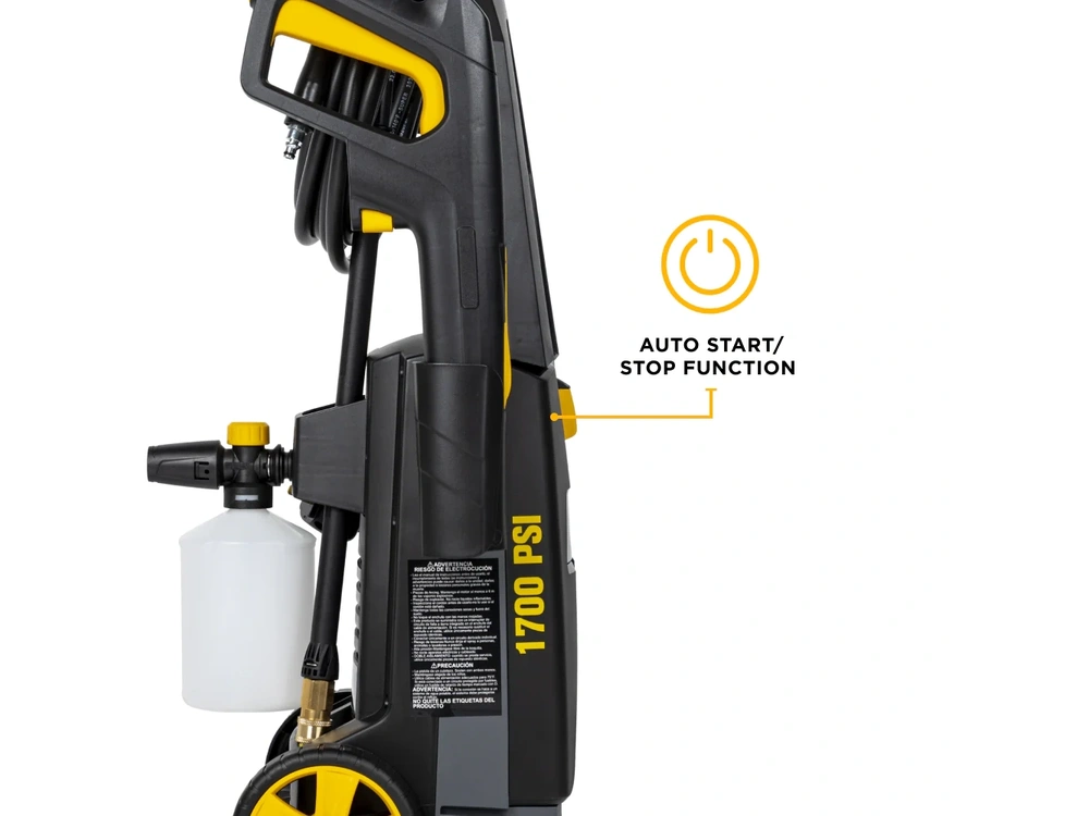 2026 BePower P1715EN 1,700 PSI 1.7 GPM Electric Power Washer with Powerease Motor and AR Axial Pump - P1715EN alt