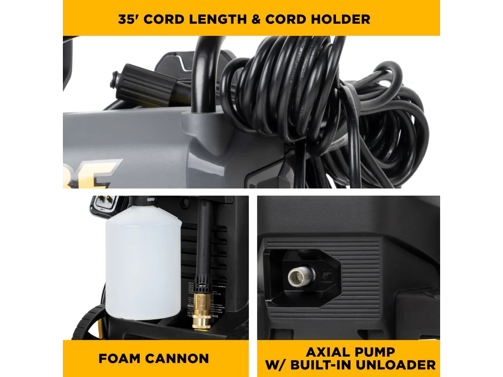 2026 BePower P2518EN 2,500 PSI 1.8 GPM Electric Pressure Washer - P2518EN alt