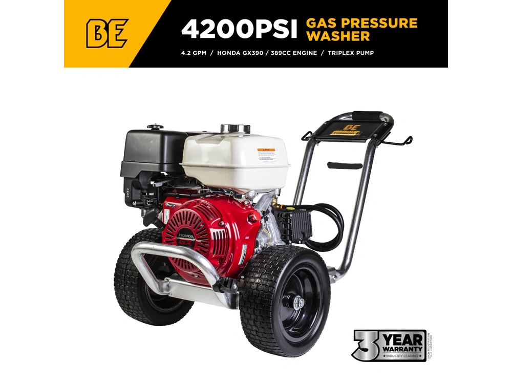 2026 BePower B4213HAGS 4,200 PSI 4.2 GPM Cold Water Gas Pressure Washer - B4213HAGS alt