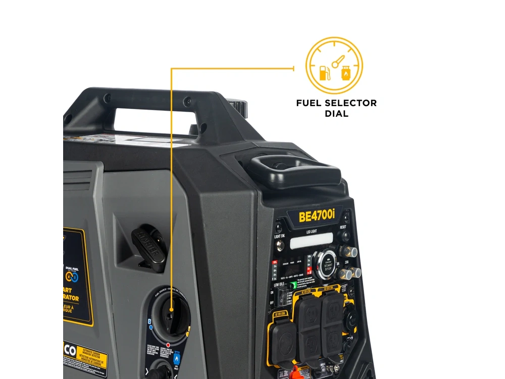 2026 BePower BE4700ID 4,700 Watt Dual-Fuel Digital Inverter Generator - BE4700ID alt