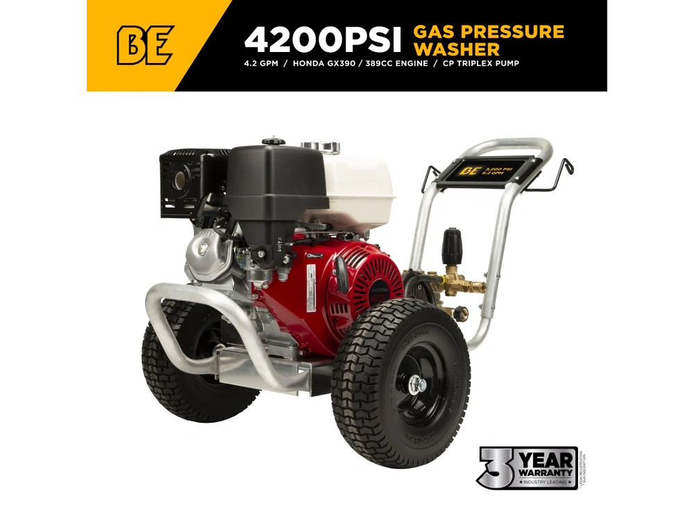 2026 BePower B4213HABAS 4,200 PSI 4.2 GPM Cold Water Gas Pressure Washer - B4213HABAS alt
