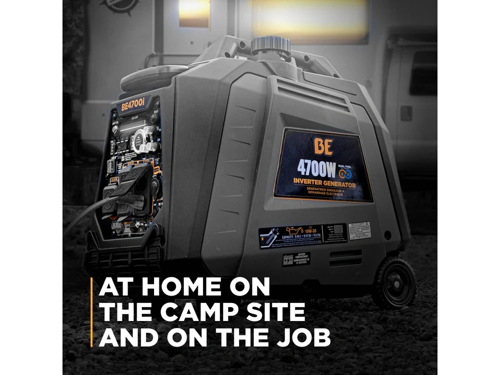 2026 BePower BE4700ID 4,700 Watt Dual-Fuel Digital Inverter Generator - BE4700ID alt