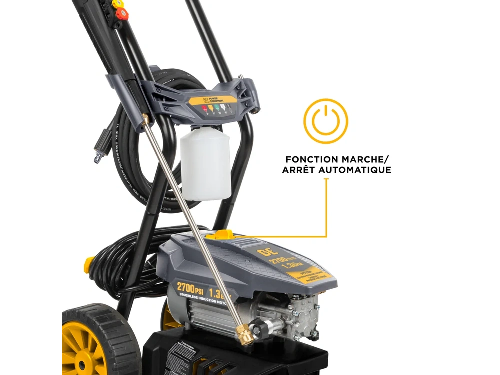 2026 BePower P2713EN 2,700 PSI 1.3 GPM Electric Pressure Washer with AR Axial Pump - P2713EN alt
