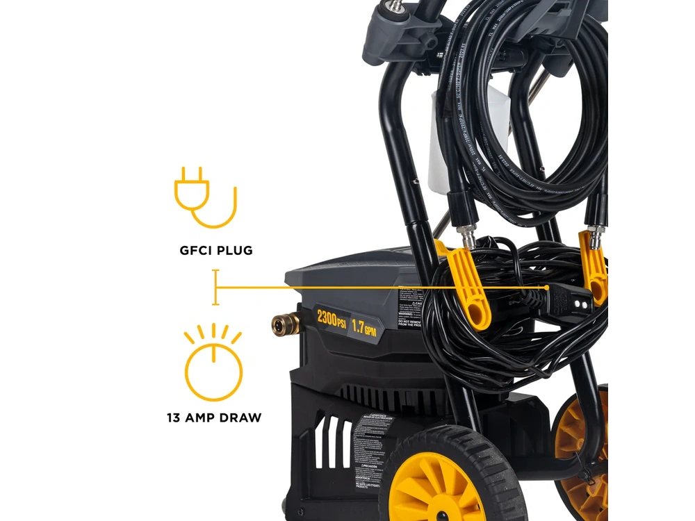 2026 BePower P2317EN 2,300 PSI 1.7 GPM Electric Pressure Washer with AR Axial Pump - P2317EN alt