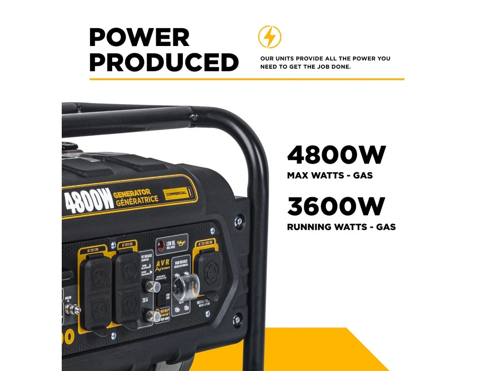 2026 BePower BE4800 4,800 Watt Generator - BE4800 alt