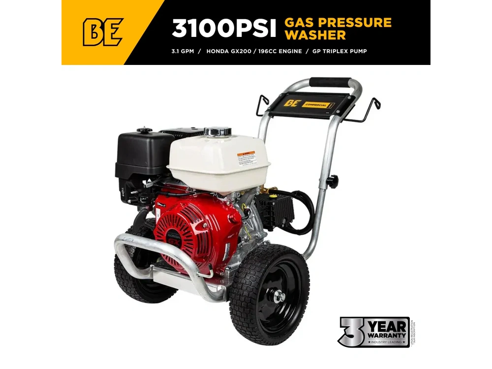 2026 BePower B3165HAGS 3,100 PSI 3.1 GPM Cold Water Gas Pressure Washer - B3165HAGS alt