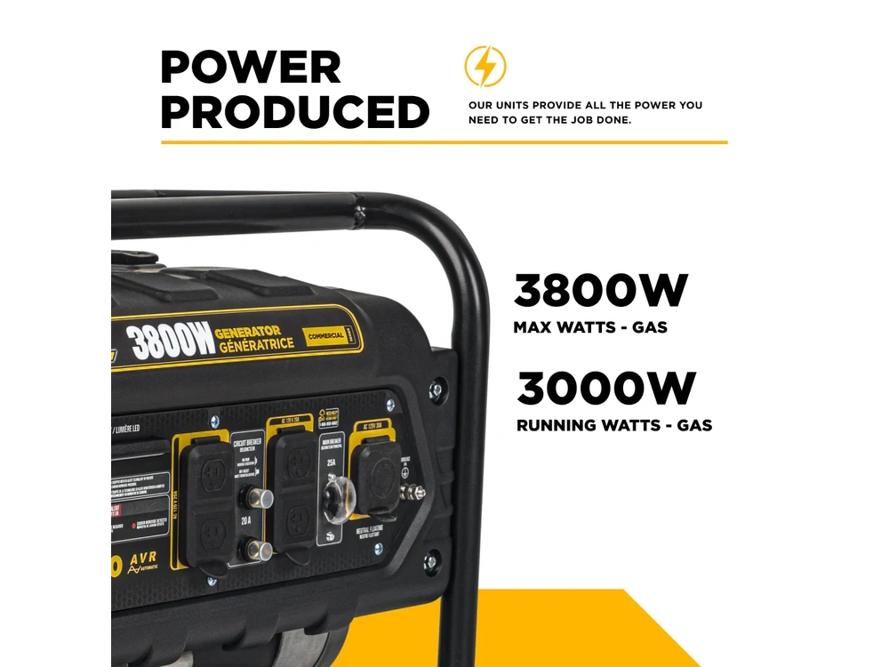 2026 BePower BE3800 3,800 Watt Generator - BE3800 alt