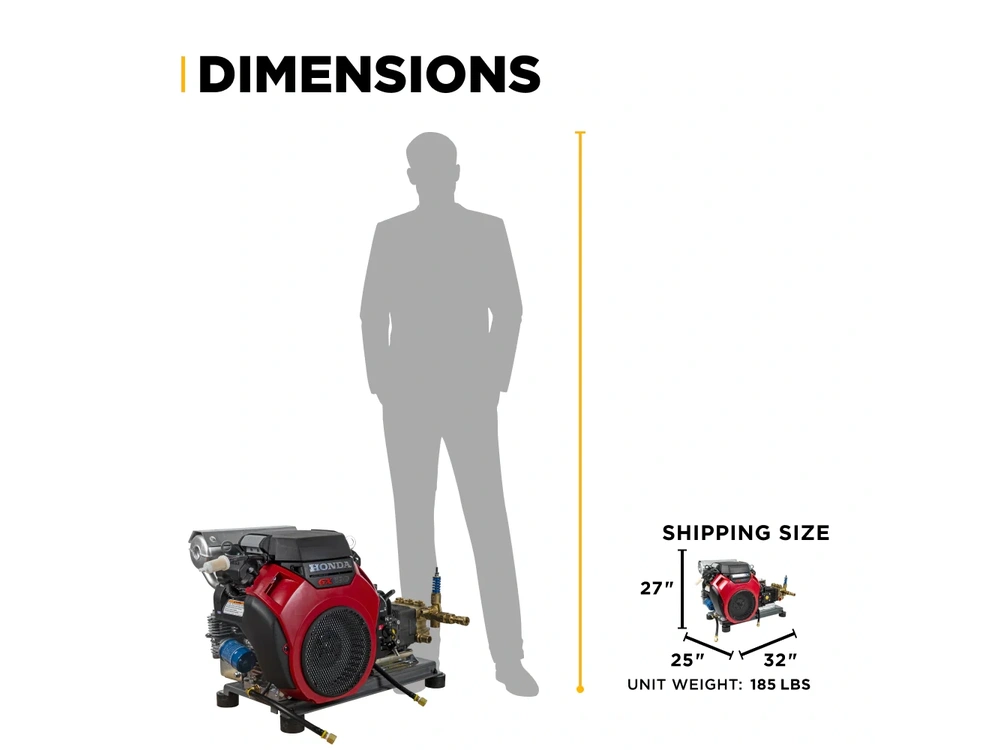2026 BePower B4024HETBGS 4,000 PSI 8.2 GPM Cold Water Gas Pressure Washer - B4024HETBGS alt