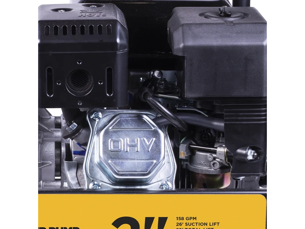 2026 BePower WP-2070S 2" 33PSI 158GPM Water Transfer Pump with Powerease 225 Engine alt