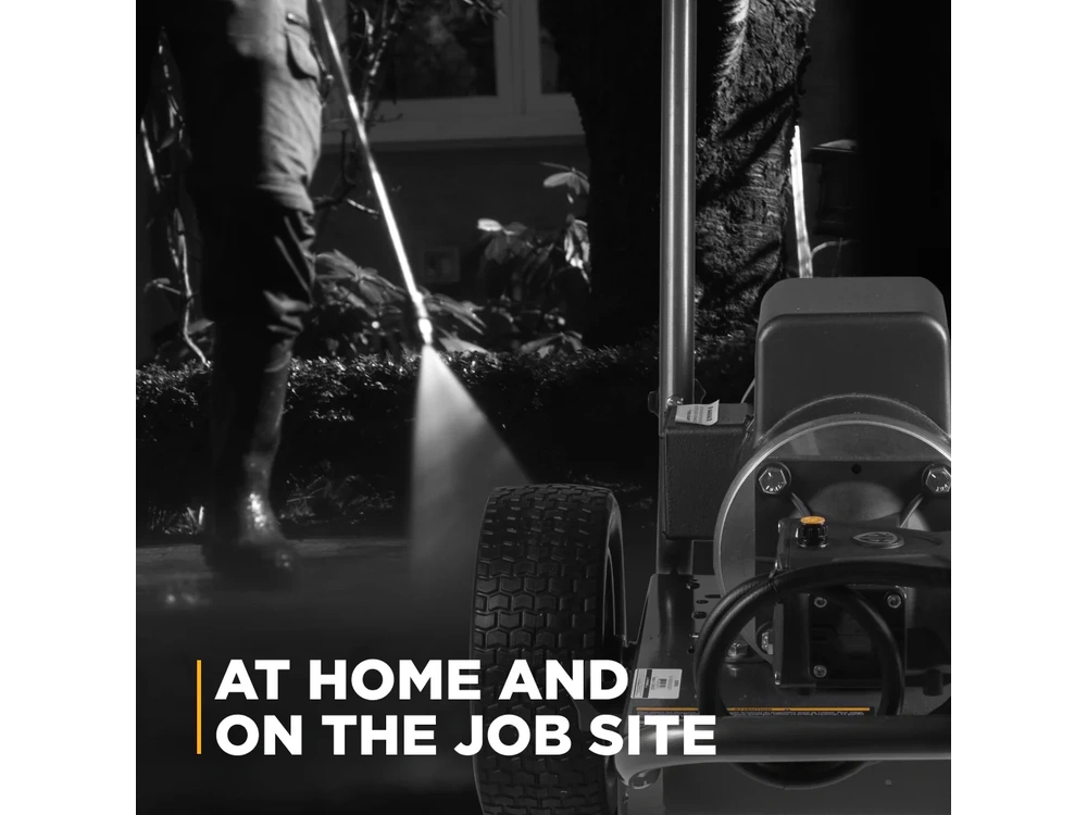 2026 BePower B2775EA 2,700 PSI 3.5 GPM 7.5 HP Electric Pressure Washer with Baldor Motor and CP Triplex Pump - B2775EA alt