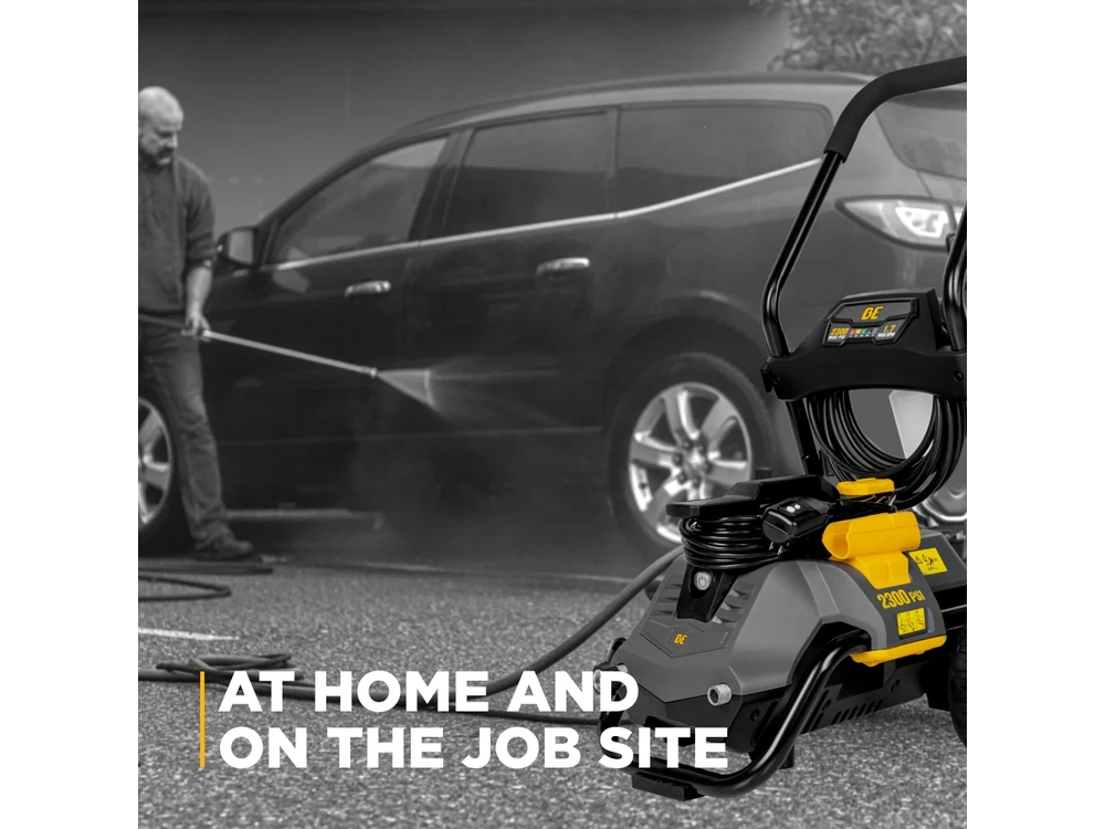 2026 BePower P2314EN 2,300 PSI 1.7 GPM Electric Pressure Washer with Powerease Motor and AR Axial Pump - P2314EN alt