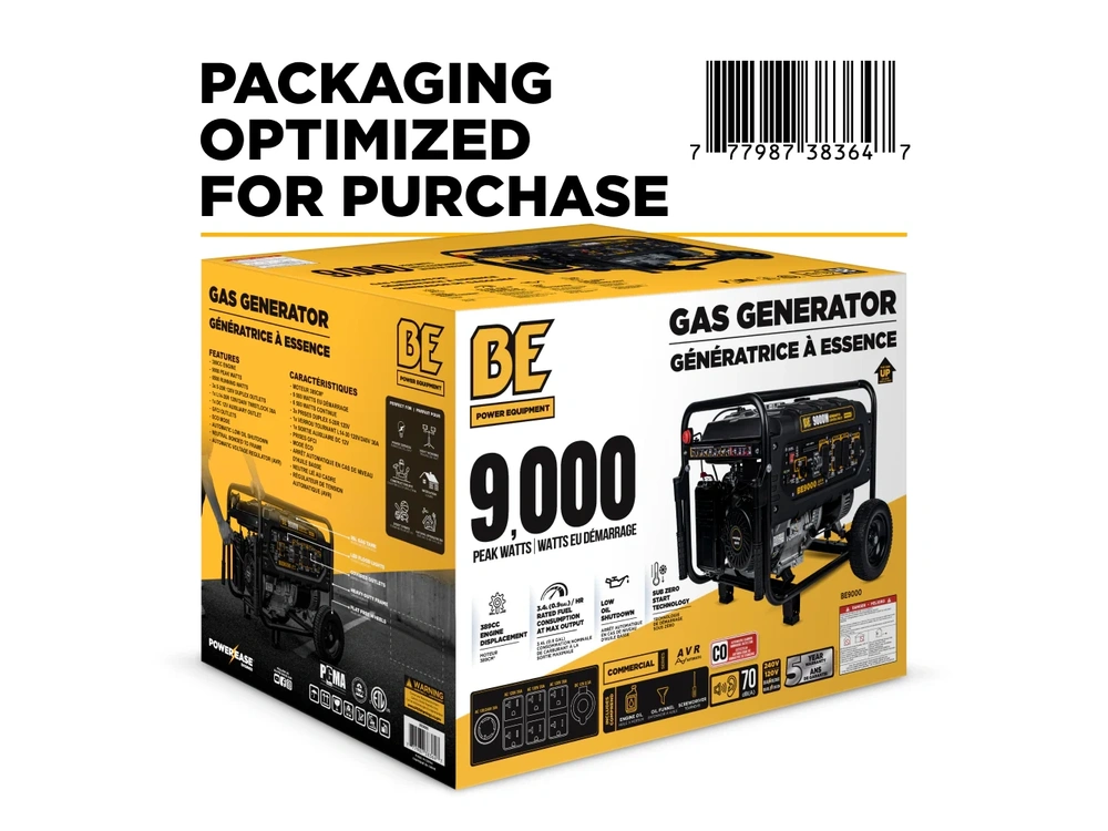 2026 BePower BE9000 9,000 Watt Generator - BE9000 alt