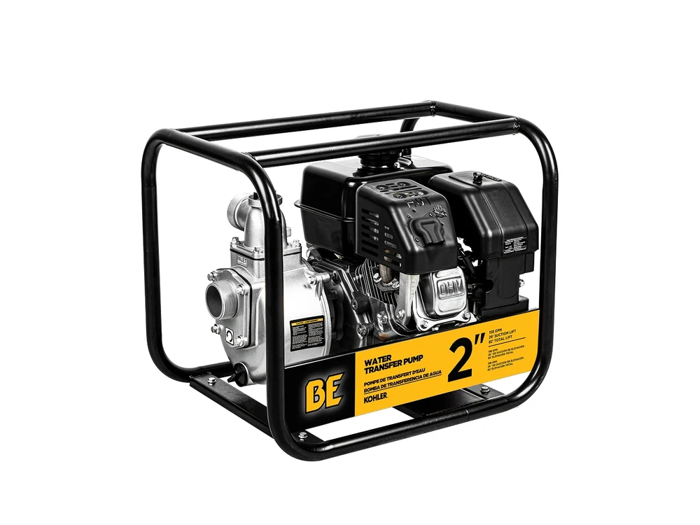 2026 BePower WP2065K 2" Water Transfer Pump with Kohler SH270 Engine alt
