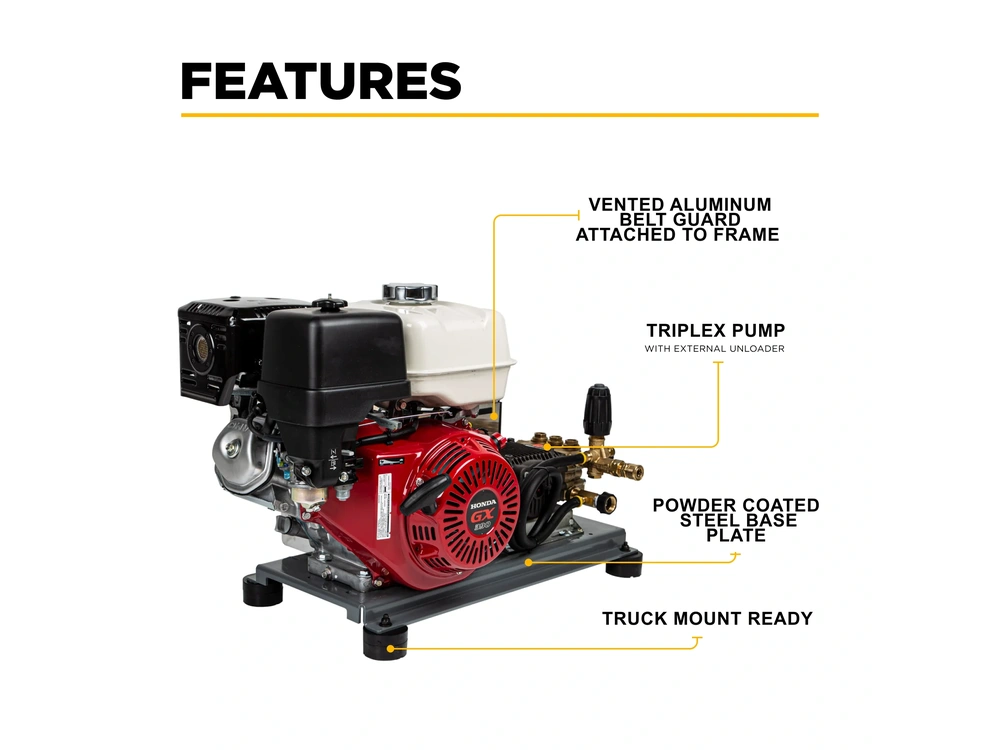 2026 BePower B4213HETBGS 4,200 PSI 4.2 GPM Cold Water Gas Pressure Washer - B4213HETBGS alt