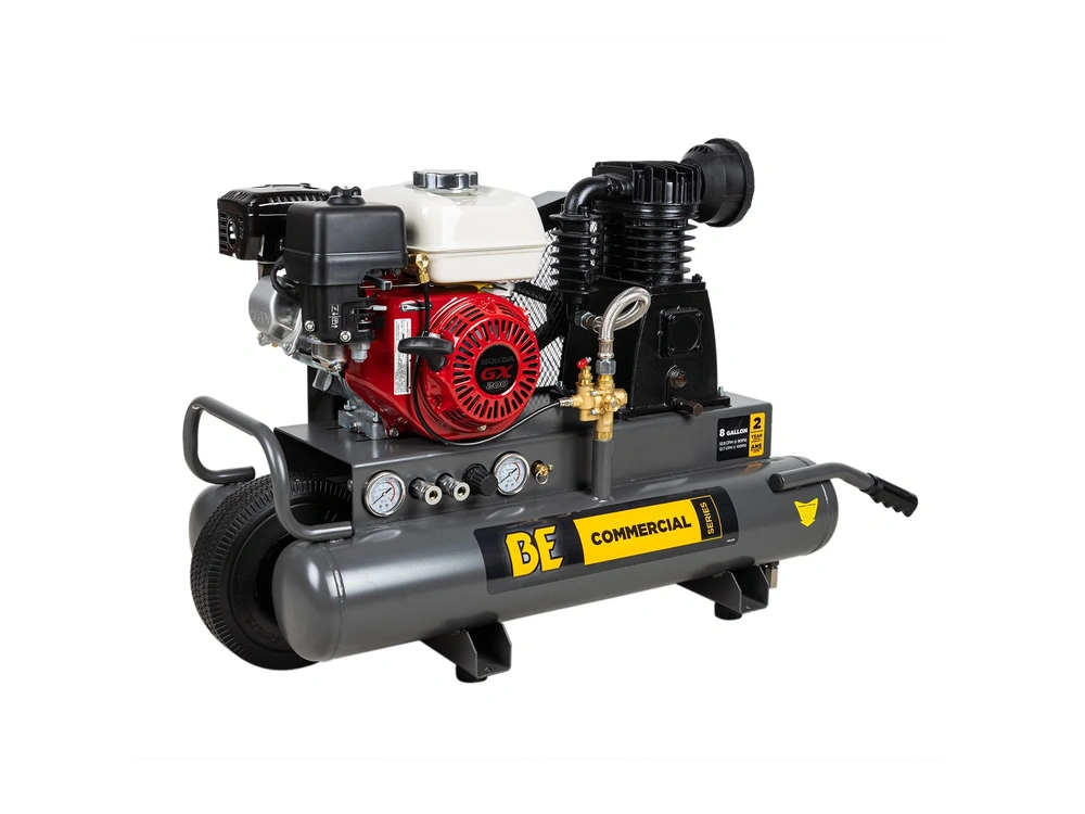 2026 BePower AC658HB 13.8 CFM @ 90 PSI Gas Air Compressor with Honda GX200 Engine - AC658HB alt