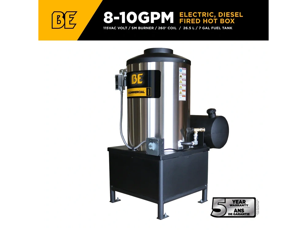 2026 BePower 99115V 115 volt, 8-10 GPM Diesel Fired Hot Box - 99115V alt