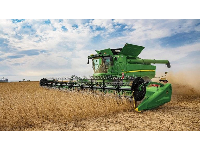 John Deere HDF45 HDF45 Tapis de plate-forme de coupe à barre de coupe flexible et à bâti articulé 2026 alt