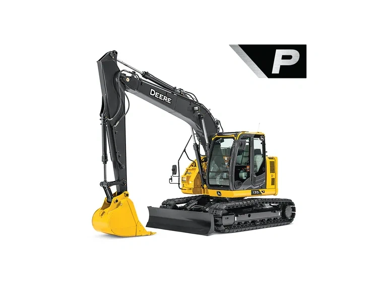 2026 John Deere 135 P-Tier 135 P-Tier Mid-Size Excavator alt