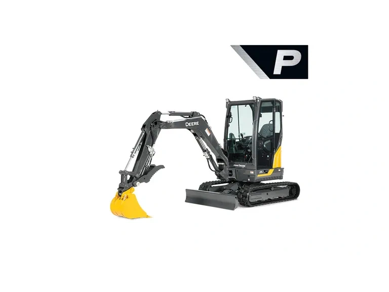 2026 John Deere New 26 P-Tier New 26 P-Tier Compact Excavator alt