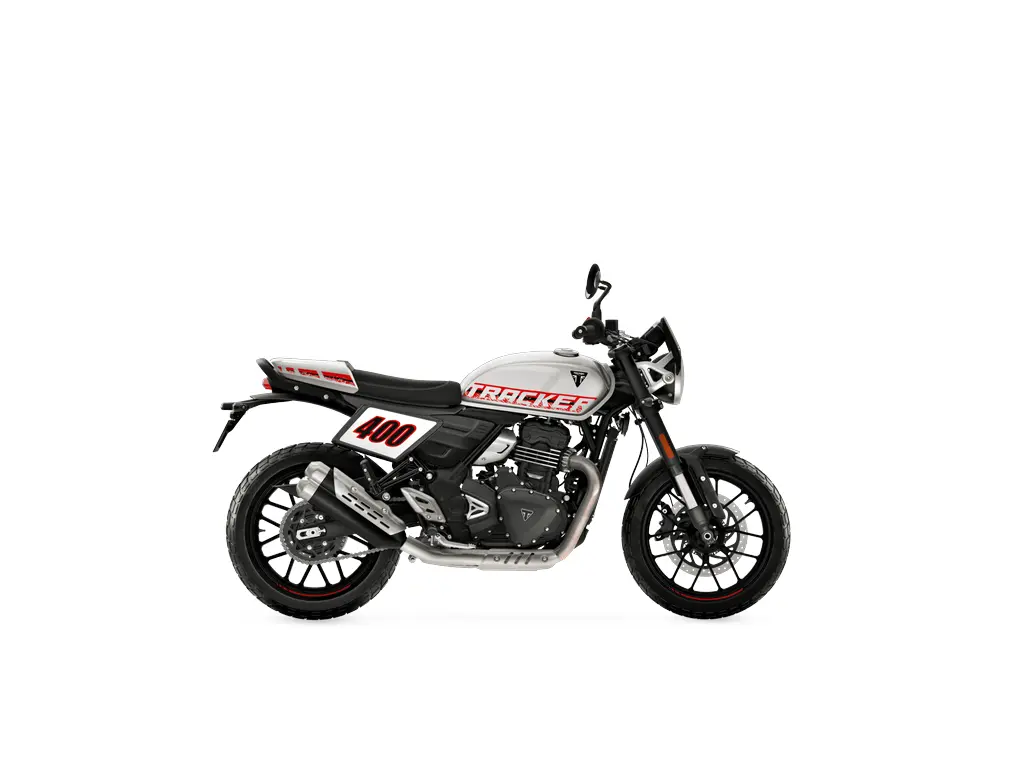 Triumph Tracker 400 Aluminium silver 2026