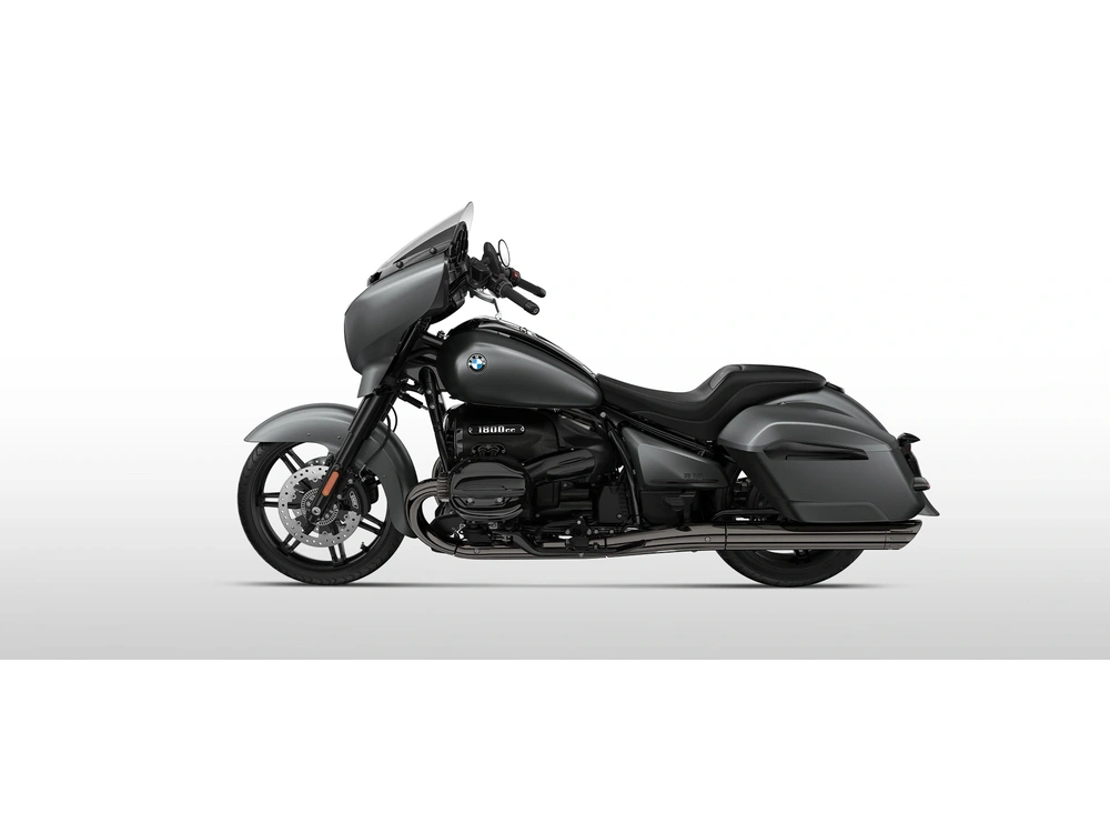 2025 BMW R 18 B R 18 B Mineral Grey Metallic Matt: Blacked Out