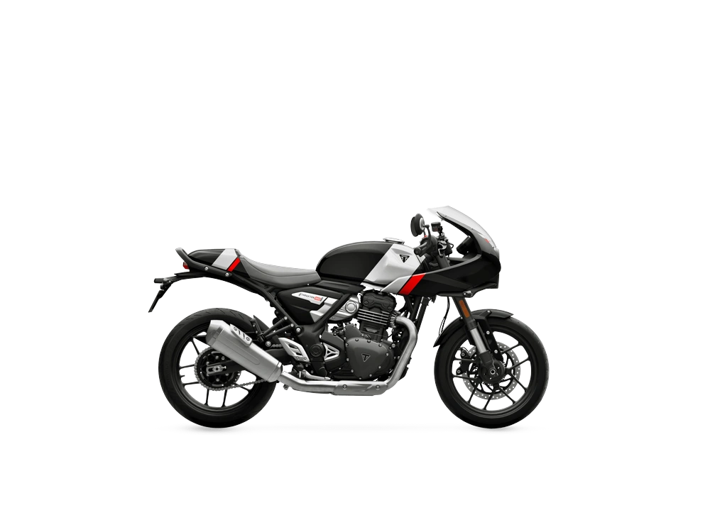 Triumph Thruxton 400 Thruxton 400 Phantom black / Aluminium silver 2026 alt