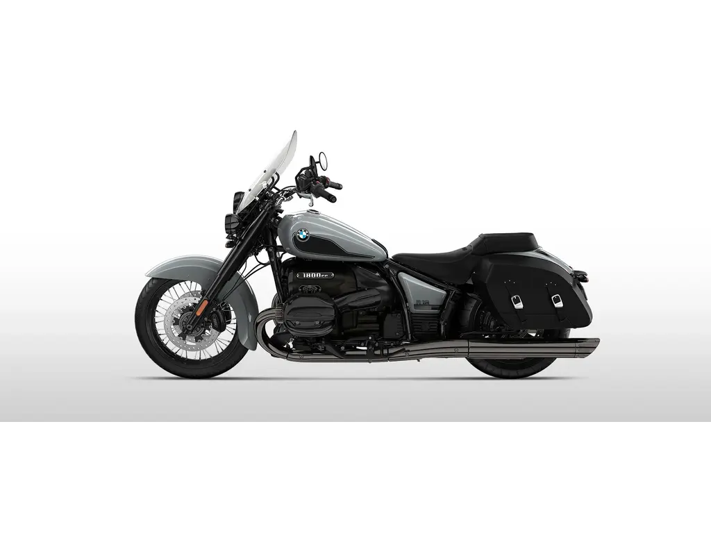 BMW R 18 Classic Two-Tone Brooklyngrey Metallic: Blacked Out 2025