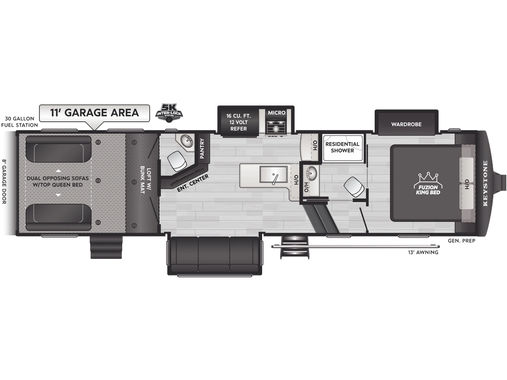 2026 Keystone RV Fuzion Impact Edition Fuzion Impact Edition 337 alt