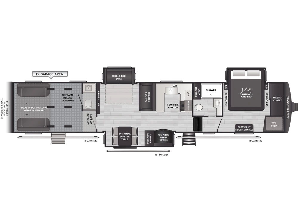 Keystone RV Fuzion Fuzion 442 2026 alt