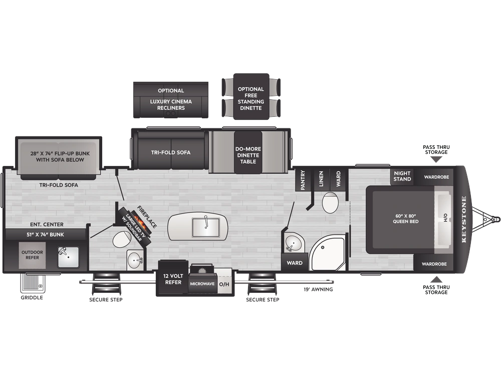 2026 Keystone RV Passport Passport 3300BK alt