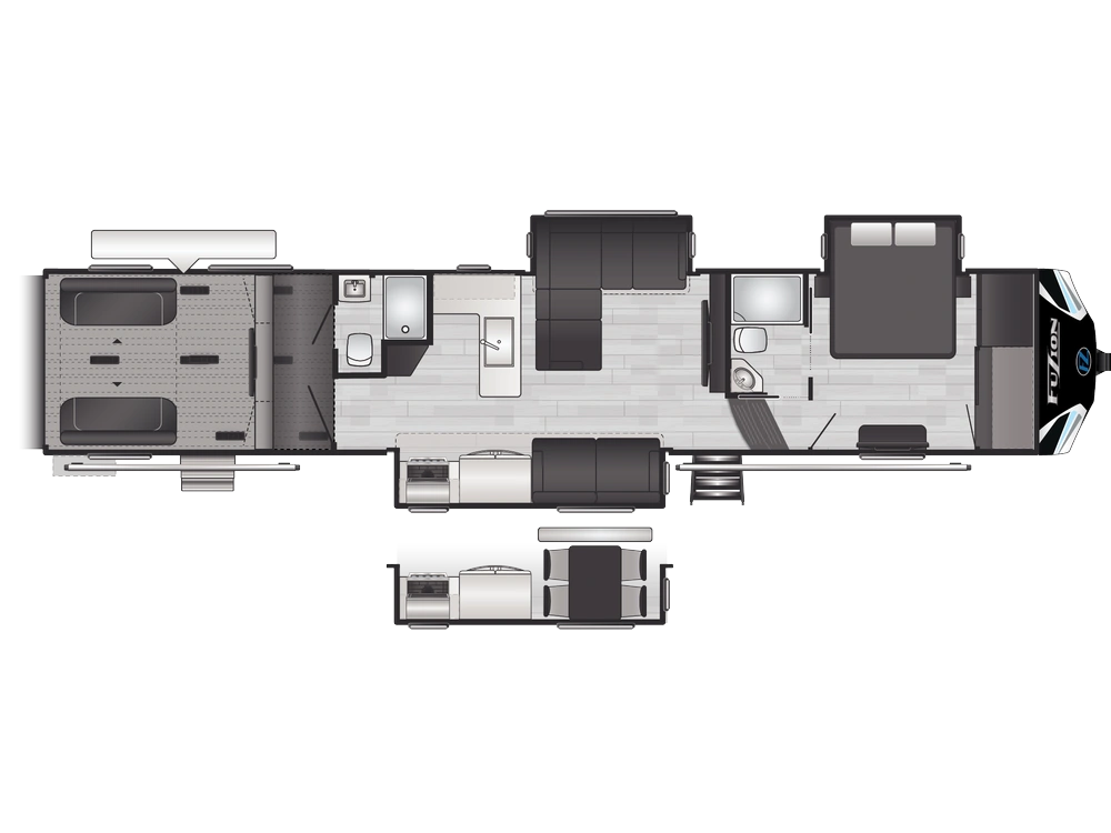 2026 Keystone RV Fuzion Fuzion 430 alt