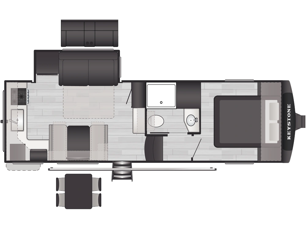 2026 Keystone RV Cougar Half-Ton Cougar Half-Ton 23MLE alt