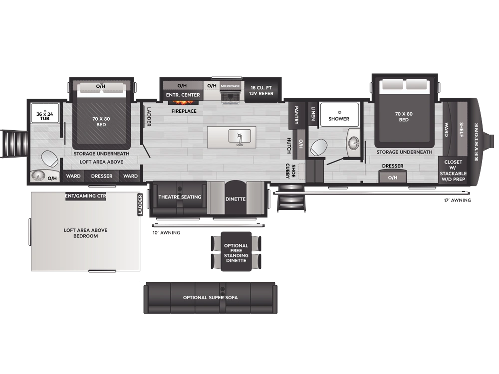 2026 Keystone RV Sprinter Sprinter 3920DSL alt