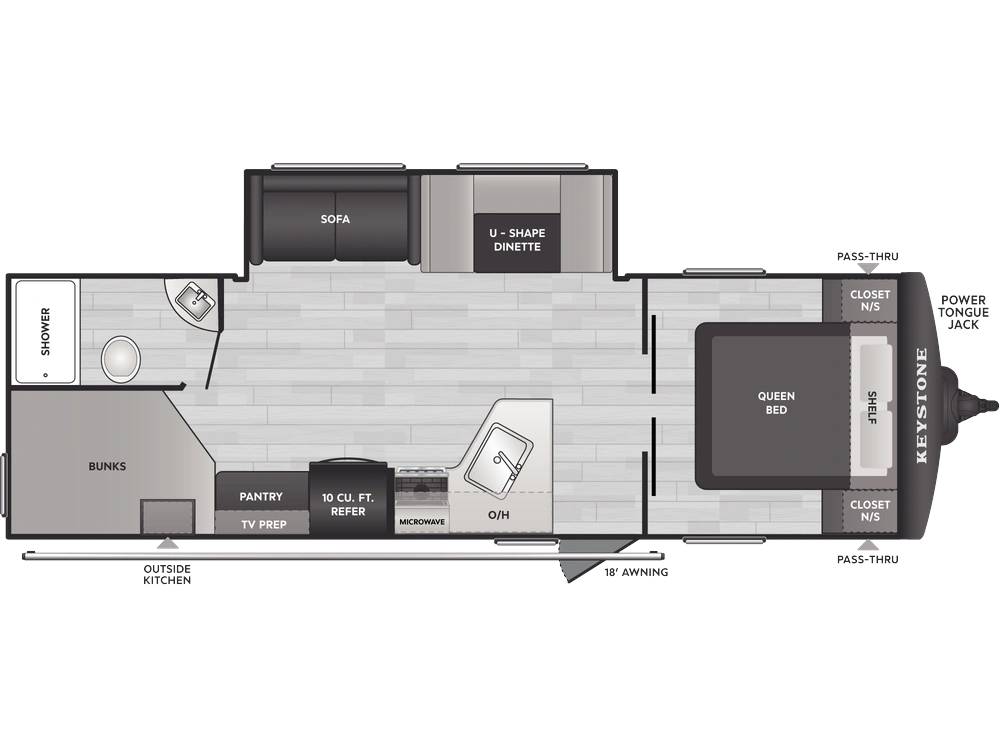 2026 Keystone RV Hideout Sport Hideout Sport 269DB alt