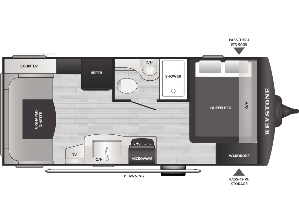 Keystone RV Bullet Classic Bullet Classic 1900RDWE 2026 alt