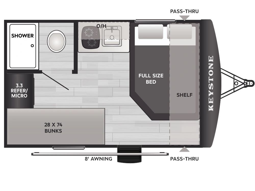2026 Keystone RV Springdale Mini Springdale Mini 1300BH alt