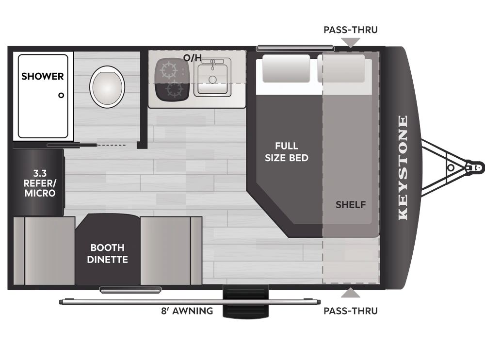 2026 Keystone RV Springdale Mini Springdale Mini 1320RD alt