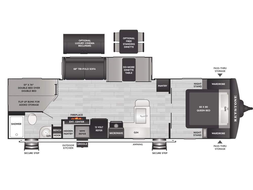2026 Keystone RV Passport Super Lite Passport Super Lite 2900BH alt