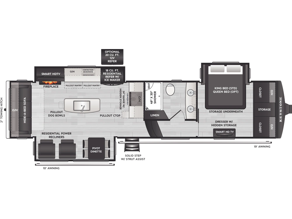 Keystone RV Montana Montana 3231CK 2026 alt