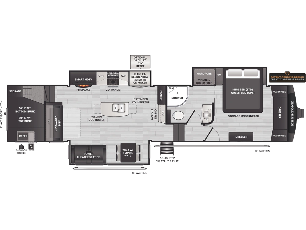 2026 Keystone RV Montana High Country Montana High Country 351BH alt
