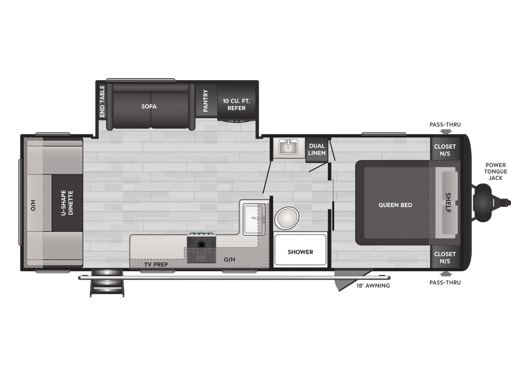 Keystone RV Hideout Sport Hideout Sport 254RD 2026 alt