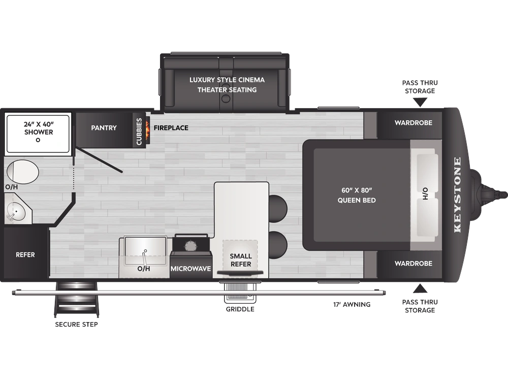 Keystone RV Bullet Crossfire Bullet Crossfire 208MKS 2026 alt