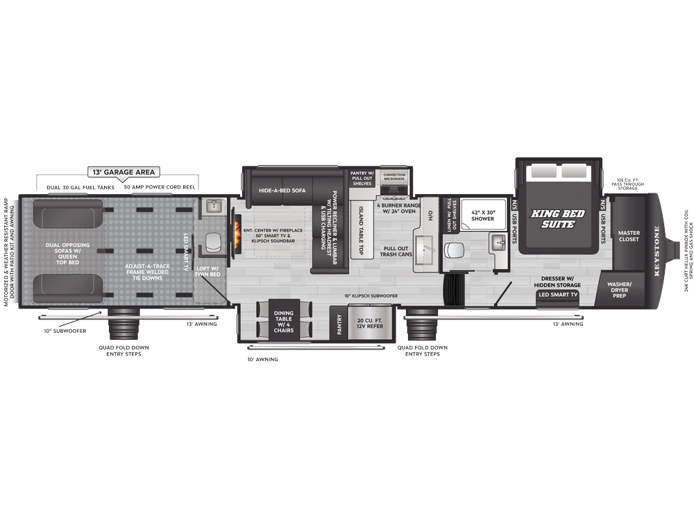 Keystone RV Raptor Raptor 441HB 2026 alt