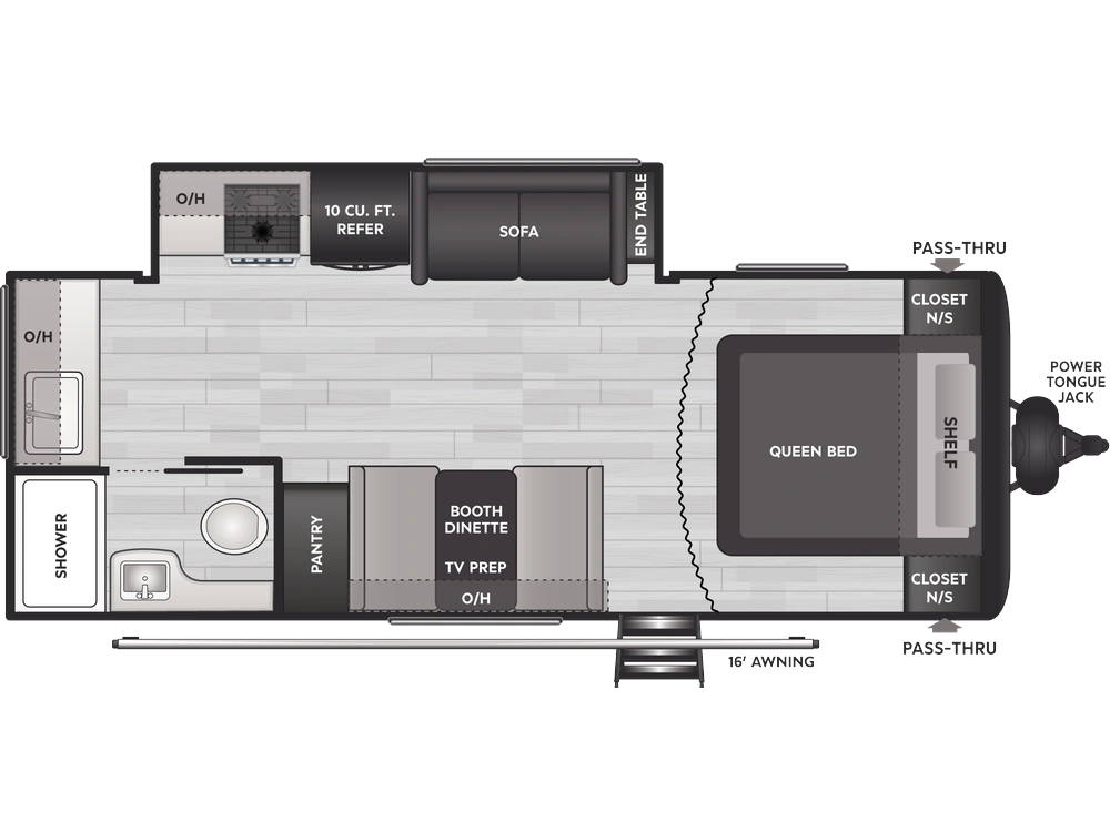 Keystone RV Hideout Sport Hideout Sport 224MLWE 2026 alt