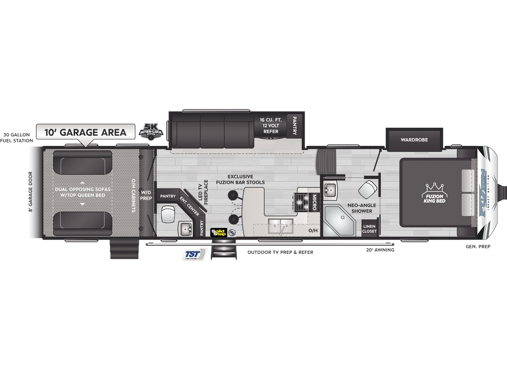 2026 Keystone RV Fuzion Impact Edition Fuzion Impact Edition 359 alt