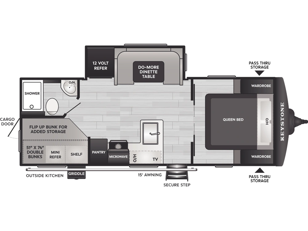 Keystone RV Bullet Crossfire Bullet Crossfire 2290BHWE 2026 alt