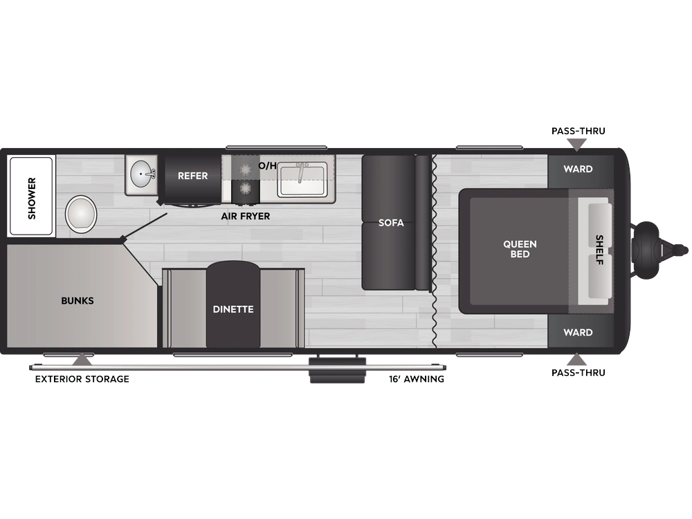 Keystone RV Coleman Travel Trailers Coleman Travel Trailers 23B 2026 alt