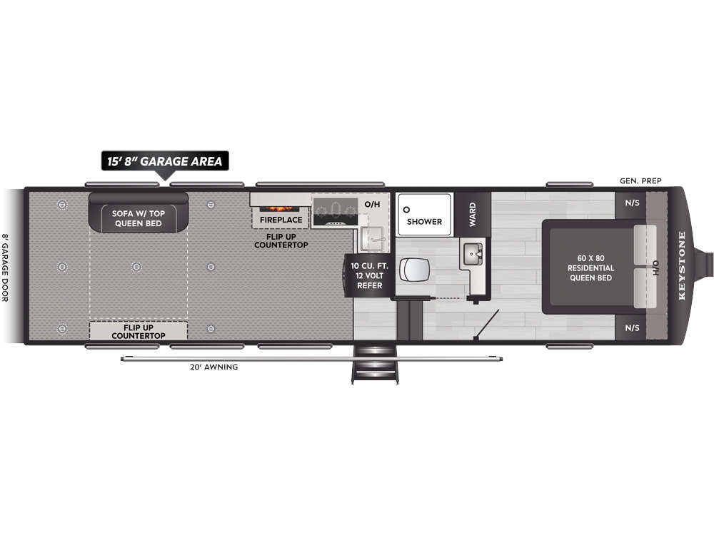 Keystone RV Carbon Carbon 321LT 2026 alt